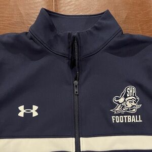 Under Armour Seton Hall Pirates Full Zip Activewear Jacket Top - Size Medium